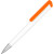 Ручка-подставка «Кипер» белый/оранжевый/серебристый