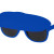 Очки солнцезащитные с козырьком «Miami» ярко-синий/черный