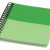Блокнот А6 «Colour Block» зеленый
