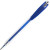 Ручка пластиковая шариковая «Tavas» ярко-синий/прозрачный/серебристый