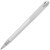 Ручка пластиковая шариковая «Tavas» белый/прозрачный/серебристый