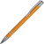 Ручка металлическая шариковая «Cork» оранжевый/серебристый