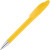 Ручка пластиковая шариковая «Айседора» желтый матовый/серебристый