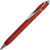 Ручка металлическая шариковая «Гауди» красный/серебристый