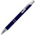 Ручка пластиковая шариковая «Калгари» синий/серебристый