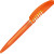 Ручка пластиковая шариковая «Серпантин» оранжевый