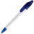 Ручка пластиковая шариковая «Эвита» белый матовый/синий