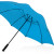 Зонт-трость «Yfke» голубой/черный