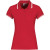 Рубашка поло "Erie" женская красный/белый