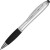Ручка-стилус шариковая «Nash» серебристый/черный