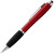 Ручка-стилус шариковая «Nash» красный/черный/серебристый