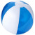 Пляжный мяч «Bondi» синий прозрачный/белый