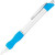 Ручка пластиковая шариковая «Bubble» голубой/серебристый