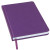 Ежедневник недатированный Bliss,  формат А5, в линейку фиолетовый