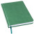 Ежедневник недатированный Bliss,  формат А5, в линейку зеленый