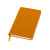 Бизнес-блокнот FUNKY, формат A6, в клетку оранжевый, серый