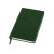 Бизнес-блокнот FUNKY, формат A6, в клетку зеленый, серый