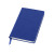 Бизнес-блокнот FUNKY, формат A6, в клетку синий, серый
