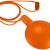 Круглый диспенсер для мыльных пузырей «Blubber» оранжевый