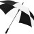 Зонт-трость «Yfke» коричневый/черный