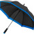 Зонт-трость «Kris» черный/синий