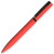 Ручка шариковая MIRROR BLACK, покрытие soft touch красный