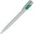KIKI ECOLINE, ручка шариковая, серый/синий, экопластик серый, зеленый
