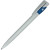 KIKI ECOLINE, ручка шариковая, серый/черный, экопластик серый, синий