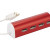 USB Hub на 4 порта с подставкой для телефона красный/белый