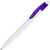 Ручка пластиковая шариковая «Какаду» белый/фиолетовый