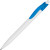 Ручка пластиковая шариковая «Какаду» белый/голубой