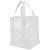 Ламинированная сумка для покупок, 80 г/м2 белый