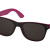 Очки солнцезащитные «Sun Ray» с цветной вставкой розовый/черный