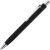 Ручка металлическая шариковая шестигранная «Six» черный
