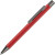 Ручка металлическая шариковая «Straight Gum» soft-touch с зеркальной гравировкой красный