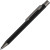 Ручка металлическая шариковая «Straight Gum» soft-touch с зеркальной гравировкой черный