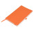 Бизнес-блокнот GRACY на резинке, формат А5, в линейку оранжевый