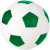Футбольный мяч «Curve» белый/зеленый