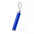 Брелок BIMOX с фонариком, синий, пластик 8,5*d-1,4см
