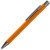Ручка металлическая шариковая «Straight Gum» soft-touch с зеркальной гравировкой оранжевый