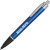 Ручка пластиковая шариковая «Glow» с подсветкой синий/серебристый/черный