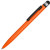 Ручка-стилус металлическая шариковая «Poke» оранжевый/черный