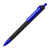 Ручка шариковая FORTE SOFT BLACK, покрытие soft touch черный, синий