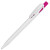 Ручка шариковая TWIN белый, розовый