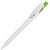 Ручка шариковая TWIN белый, зеленое яблоко