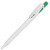 Ручка шариковая TWIN белый, зеленый