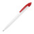 Ручка шариковая N8 белый, красный