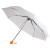 Зонт складной FANTASIA, механический белый, оранжевый