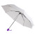 Зонт складной FANTASIA, механический белый, фиолетовый