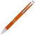Ручка пластиковая шариковая «Moneta» оранжевый